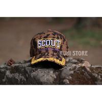 Gambar Topi pramuka(scout beter loreng) dari ruhiamanahstore undefined 4 Tokopedia