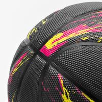 Gambar Bola Basket Anak Dewasa Basketball Ball Resist R500 Size 7 Black Yellow dari Raytob Outdoor undefined 4 Tokopedia