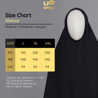 Gambar MAKKAH Khimar Nonsplithand 110 120 130 Amman Jetblack Silver Label - Safago Shafa Jilbab #Ayranashwa #shafajilbab - 110, nonpad classic dari Ayranashwa Moslem Store undefined 3 Tokopedia