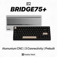 Gambar Bridge75 Plus By Shortcut Studio 75% Layout Mechanical Keyboard - 75+ Spray Pink dari Gesit Gaming undefined 1 Tokopedia