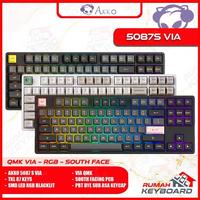 Gambar MECHANICAL KEYBOARD - AKKO 5087S VIA - 75% - QMK - SOUTH RGB - HOTSWAP - BLACK AND PINK dari Rumah-Gamings undefined 3 Tokopedia