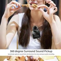 Gambar Microphone 2in1 Wireless Lavalier F15 USB C + Lightning Mic for Phone Android Iphone dari T8-SEMARANG undefined 2 Tokopedia