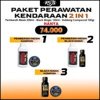 Gambar BUNDLING 2in1 AUTOCARE RS31 | Pembersih Kerak Mesin, Penghitam Plastik Dashboard, Body Kasar/Doff, Kompon Penghilang Baret Halus, Body Kendaraan, Motor, Mobil - Paket 1 dari Auto Gl0w undefined 1 Tokopedia