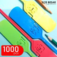 Gambar Single Lock SL 25cm Tali Gepeng - Segel Locis Segel Plastik Sekuriti Security Seal dari Solusi Segel Indonesia undefined 1 Tokopedia