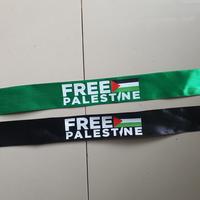 Gambar ikat kepala free palestina ukuran 4x90cm hijau dan hitam simbol aksesoris palestina slayer kecil palestina - Hitam dari Putra Store Semarang undefined 2 Tokopedia
