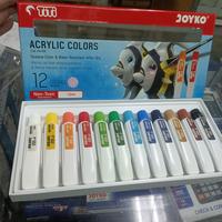 Gambar Cat Akrilik Acrylic Colors 12cc set 12 warna Titi AC-12ml-12 dari Mulia Karya MK undefined 2 Tokopedia