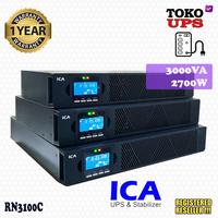 Gambar UPS ICA RN 3100C RN3100C 3000VA 2700W Online Sinewave Rackmount - Unit dari TokoUPS undefined 2 Tokopedia