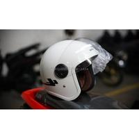 Gambar TERBARU PROMOOO Helm Honda Original, Model Scoopy TANPA STIKER SCOOPY (POLOSAN) - Scoopy POLOS dari smart cate undefined 3 Tokopedia
