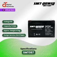 Gambar SAMOTO Battery 6V 7.5AH Baterai Aki Kering Mobil Mainan Anak SMT067 dari Digital Techindo undefined 3 Tokopedia