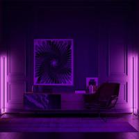 Gambar STANDING FLOOR LAMP / LAMPU CORNER LED RGB NORDIC STYLE - SMART APP / LAMPU POJOK / GAMING ROOM / RUANG KELUARGA dari Zahra anindita undefined 3 Tokopedia