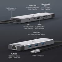 Gambar TP-Link UH9120C USB Hub Type-C 9 Port Support PD 100W 5Gbps HDMI 4K@60Hz Gigabit RJ45 Card Reader dari Starcomp Semarang undefined 2 Tokopedia