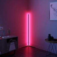 Gambar STANDING FLOOR LAMP / LAMPU CORNER LED RGB NORDIC STYLE - SMART APP / LAMPU POJOK / GAMING ROOM / RUANG KELUARGA dari Zahra anindita undefined 4 Tokopedia