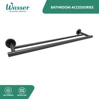 Gambar Wasser Double Towel Bar DT-82311 - chrome dari Wasser Indonesia undefined 4 Tokopedia