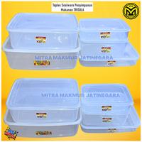 Gambar Kotak Makan Transparan Tempat Makanan Natural Pack Size 900-1800-2000 - 900ml dari WHAREHOUSE MITRA MAKMUR undefined 3 Tokopedia