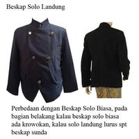 Gambar NEW Beskap Solo Landung Kualitas Bagus Pres - L, polos dari PANDAWA LAPAK undefined 1 Tokopedia