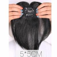 Gambar TOU WIG TOUPEE HUMAN HAIR asli penutup botak penambah volume clip - black dari st0ped official undefined 1 Tokopedia