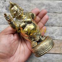 Gambar Patung Semar emas Gold Kuningan asli dari Junie Art Galeri undefined 1 Tokopedia