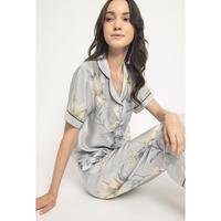 Gambar [BARU] MARGIE ORGANIC SILK TENCEL CLASSIC PAJAMAS SET PIYAMA - Shortpants S dari Anggrek Karya Abadi undefined 1 Tokopedia