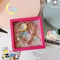 Gambar Jam Tangan Kartun Sanrio Kulomi Gadis Lucu Mahasiswa Gantungan Gelang Jam Tangan Anak - Pink - Gemini dari salasa fashionn undefined 5 Tokopedia