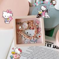 Gambar Jam Tangan Kartun Sanrio Kulomi Gadis Lucu Mahasiswa Gantungan Gelang Jam Tangan Anak - Pink - Gemini dari salasa fashionn undefined 3 Tokopedia