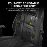 Gambar CORSAIR TC500 LUXE Gaming Chair - Frost dari Nano Komputer undefined 3 Tokopedia