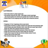 Gambar Cetak Poster Daftar Menu Makanan dan Minuman Bahan Bagus - 1 pcs dari vhan fariz undefined 3 Tokopedia