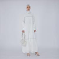 Gambar Abaya Putih Adeeva by Nada dari KHALabel moslem store undefined 3 Tokopedia