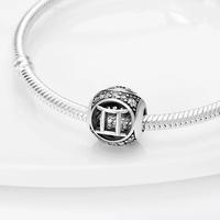 Gambar Sterling Silver Lucky Twelve Constellations Charms Beads For Women Fit Original Bracelets DIY Birthday Jewelry - PAC042-4 dari Blezzubzub undefined 4 Tokopedia