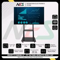 Gambar Standing Bracket TV LED 32 40 42 43 50 55 60 65 70 inch Stand Meja TV - 32" - 55" dari Nusantara Electronics Store undefined 1 Tokopedia