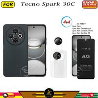 Gambar Paket 4IN1 Soft Case Tecno Spark 30C 30 Pro Slim Casing Premium Cover - 4IN1 TG BENING, SPARK 30C dari alvin star97 undefined 3 Tokopedia