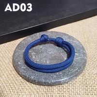 Gambar Gelang Etnik Wanita Pria Paracord 4mm Sliding Knot Motif Keren - AD01 dari Yorent undefined 4 Tokopedia