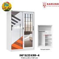 Gambar KARYA KRASINDO Lemari Besi INF SL12 KRR-1 Pintu Sliding Cermin Kunci Dimensi 120x50x200cm Furniture Eksklusif untuk Pengiriman Kabupaten Banyuwangi dari KUEKITA99SHOP undefined 5 Tokopedia