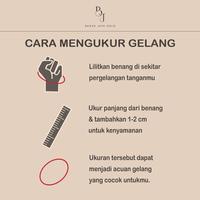 Gambar Gelang Anak Rantai Olympic Emas Putih 8K/375 dari Toko Mas Benua Jaya Gold_NEW undefined 4 Tokopedia