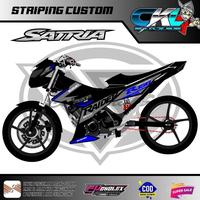 Gambar STRIPING VARIASI SUZUKI SATRIA FU FI INJEKSI R150 STIKER CUSTOM - Merah dari JM Striping undefined 1 Tokopedia