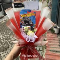Gambar MM Bouquet Buket Bunga Hotwheels Hadiah Mobil Hotwheels Ori Mattel Isi 1 Mobil Mainan Anak Penggemar Mobil dari MM bouquet undefined 2 Tokopedia