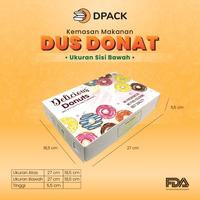 Gambar Box Donat Isi 6 Pcs | Dus Donat | Kemasan Donat Bahan Ivory - Orange dari Dpack Indonesia undefined 3 Tokopedia