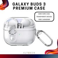 Gambar Case Samsung Galaxy Buds 3 Buds 3 Pro Premium TPU Case Clear Cover Casing Free Keychain - Trans Putih dari Elixora.id undefined 1 Tokopedia