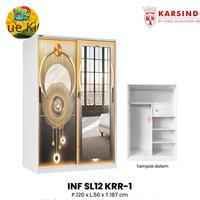 Gambar KARYA KRASINDO Lemari Besi INF SL12 KRR-1 Pintu Sliding Cermin Kunci Dimensi 120x50x200cm Furniture Eksklusif untuk Pengiriman Kabupaten Banyuwangi dari KUEKITA99SHOP undefined 1 Tokopedia