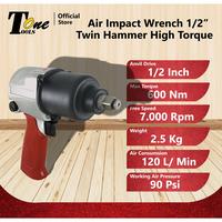 Gambar Perkakas Bengkel Air Impact Wrench 1/2" Kit Set (Alat Buka Kompressor) dari Perkakas Bengkel Mobil undefined 2 Tokopedia