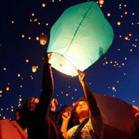 Gambar LAMPION TERBANG POLOS/SKY LANTERN dari LIVESHOP110 undefined 4 Tokopedia