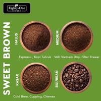 Gambar Sweet Brown Eighty-One Coffee | Kopi Arabika 70% 1,000 Gram - Biji/Bean dari Eightyone Coffee Roasters undefined 4 Tokopedia
