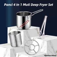 Gambar 304 Stainl Steel Deep Frying Pot - Tempura Fryer Pan - dari Indoshop Olshop undefined 1 Tokopedia