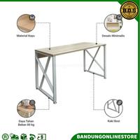 Gambar Meja Kantor Modern Minimalis Cokelat Oak Putih Informa Meja Kerja Lexee Meja Komputer Office Table Oak White dari BandungOnlineStore_NEW undefined 1 Tokopedia