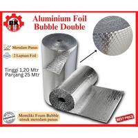 Gambar Aluminium Foil Bubble Double | Peredam Panas Atap Roll dari BKSteel Makassar undefined 1 Tokopedia