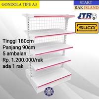 Gambar Rak Gondola rak supermarket rak minimarket rak sembako Bekas second dari serbaada2104 undefined 5 Tokopedia