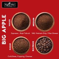 Gambar Big Apple Eighty-One Coffee | kopi arabika 50% 1,000 Gram - Medium V60 dari Eightyone Coffee Roasters undefined 3 Tokopedia