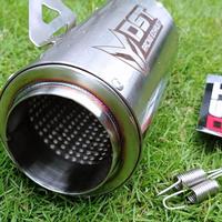 Gambar Knalpot motor original dst racing full stenlis intel 50mm dari Khansaa-Store undefined 4 Tokopedia