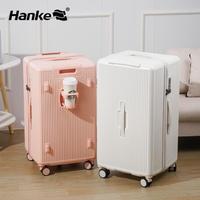 Gambar [ FERRY SERIES ] HK037 Koper Hanke 20-28 inch TSA LOCK Suitcase Travel - pure white, 20 inch dari Travel Mete undefined 1 Tokopedia
