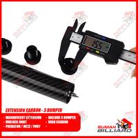 Gambar Magnificent Extension Universal - Unilock - 3 Bumper - Full Carbon - Billiard Stick - Cue Stick dari Rumah-Billiards undefined 3 Tokopedia