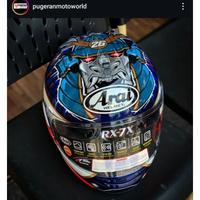 Gambar [DISC] HELM ARAI- RX7X PEDROSA SHOGUN dari Keindahan Indonesia Market undefined 1 Tokopedia